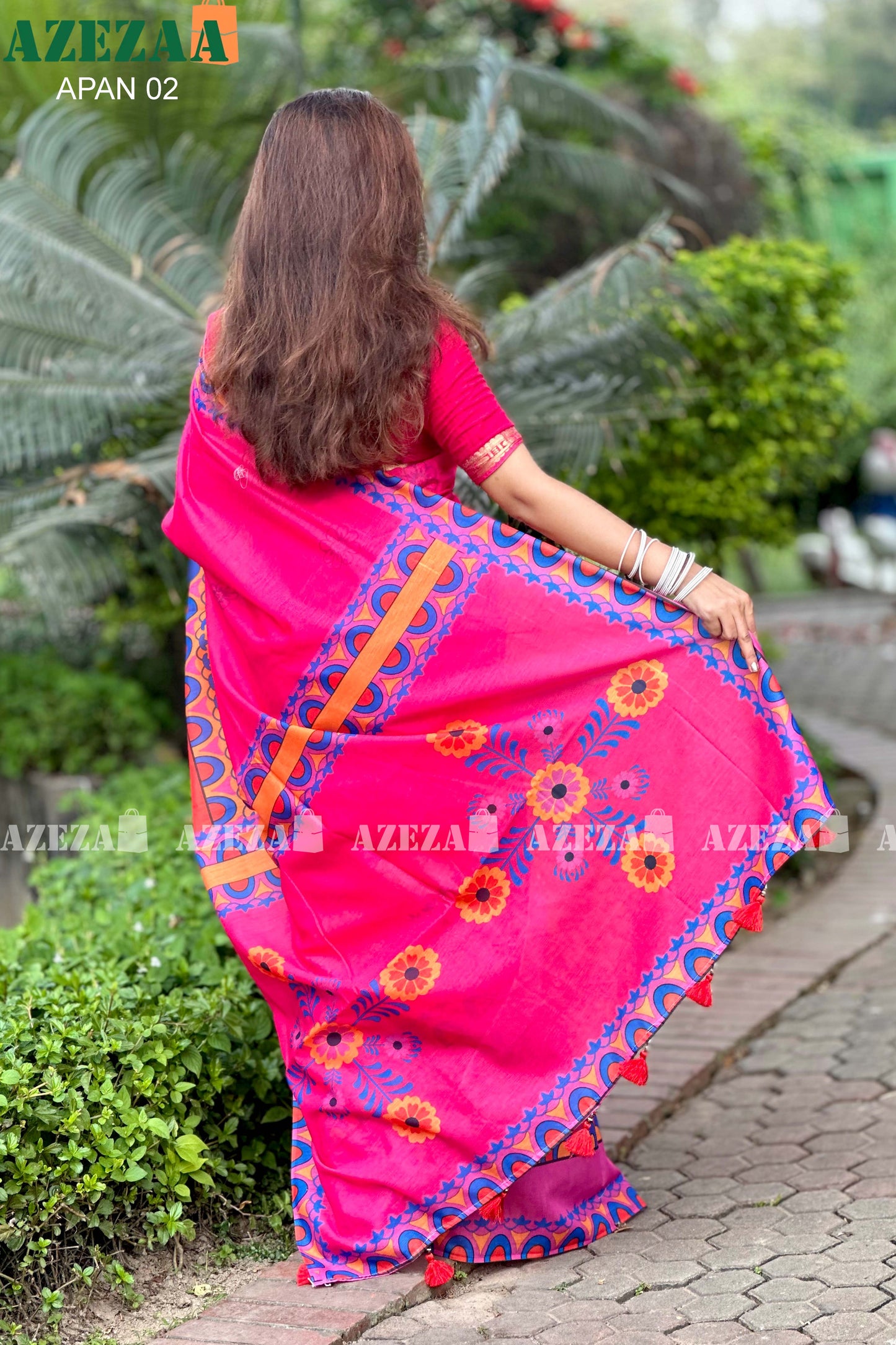 🌸 প্রিমিয়াম সফট সিল্ক শাড়ি 🌸